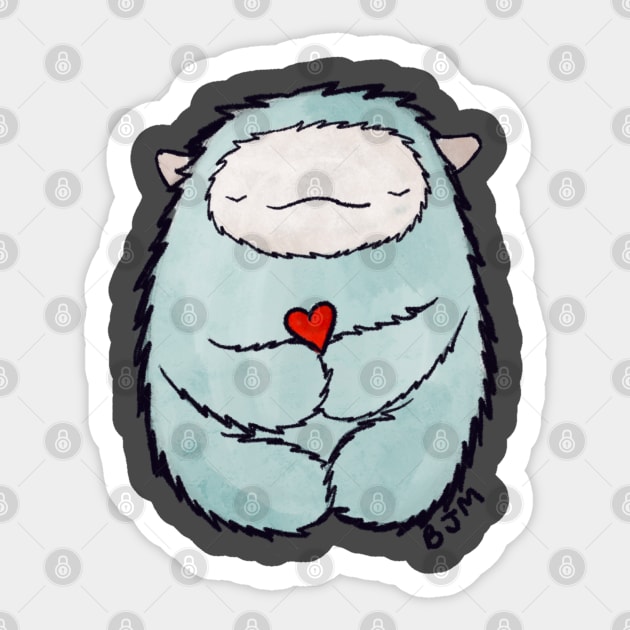 Monster Love Sticker by Button Jar Monsters 